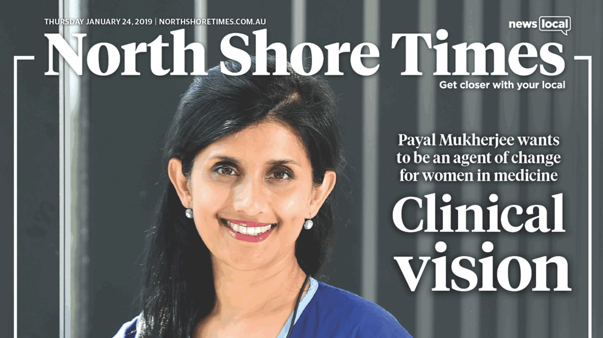 A. Professor Payal Mukherjee on North Shore Times